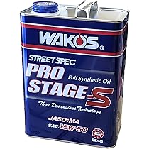 wako‘sワコーズPRO-SプロステージS記録シール付き15w-50 4L旧車 和光ケミカル PRO-S プロステージS 15W-50 4L (車用エンジン
